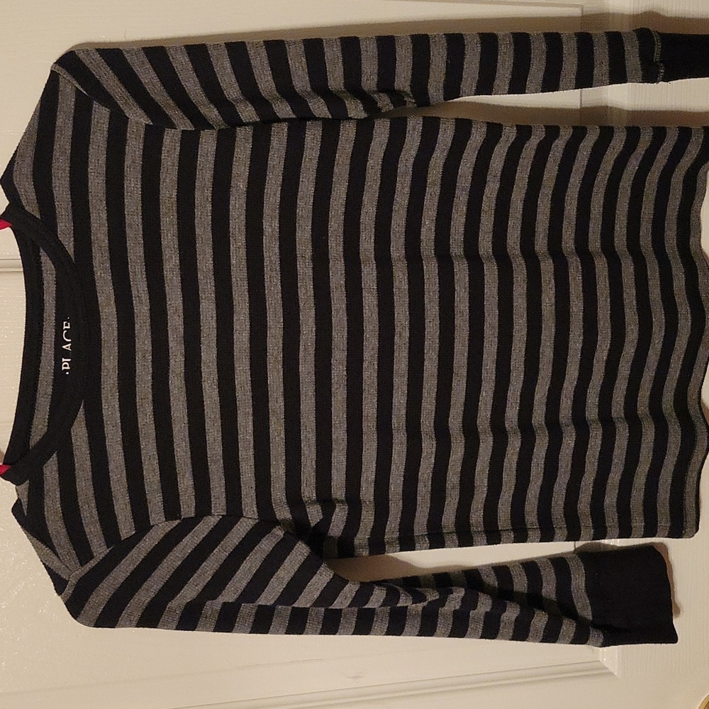 4 Boys Striped Long Sleeve Sweaters